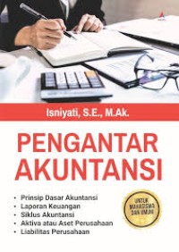 Image of Pengantar akuntansi : untuk mahasiswa & umum